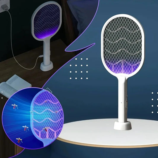 Električni reket protiv komaraca sa lampom