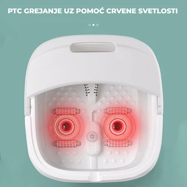 Hidromasažna sklopiva kadica za pedikir