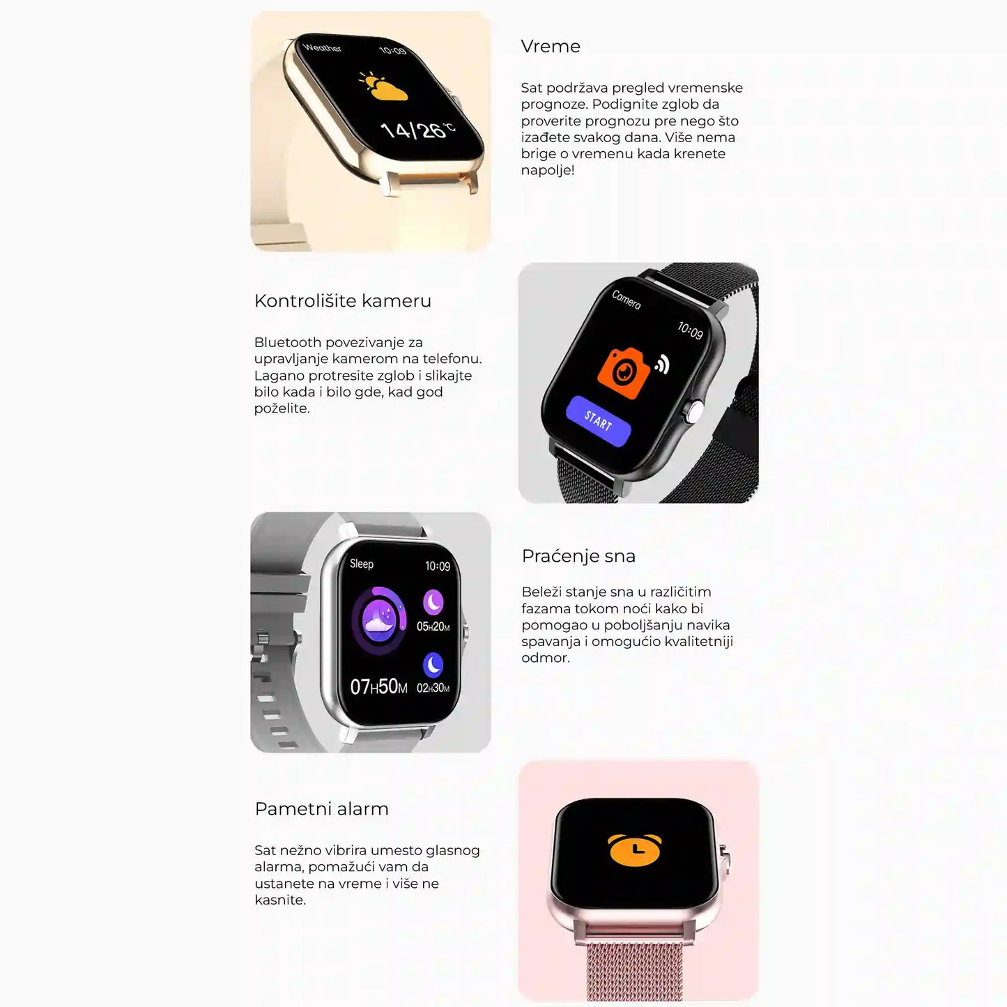 Pametni sat sa bluetooth slusalicama - Smartwatch i20 ultra max 10u1