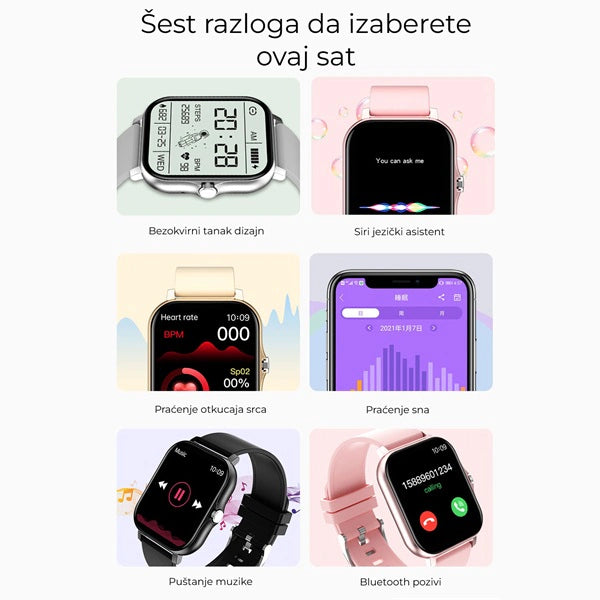 Pametni sat sa bluetooth slusalicama - Smartwatch i20 ultra max 10u1