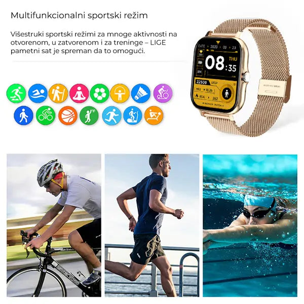 Pametni sat sa bluetooth slusalicama - Smartwatch i20 ultra max 10u1