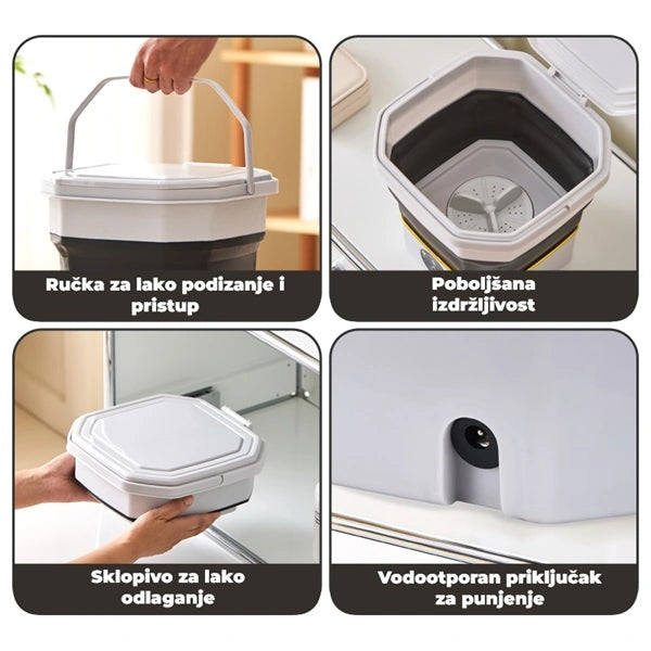 Sklopiva veš mašina - 6.6 litara