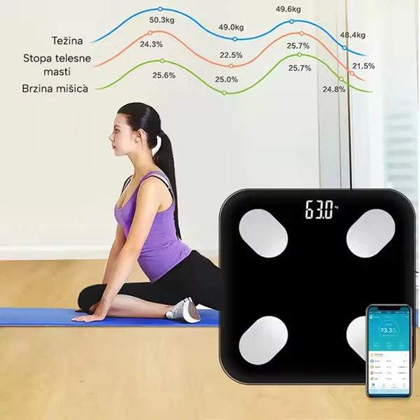 Pametna Bluetooth Digitalna Vaga