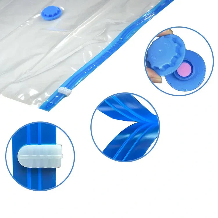 Paket vakum kesa za odeću (5 komada 3 dimenzije)