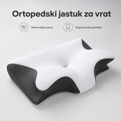 Ortopedski jastuk za vrat od memorijske pene - Pazarime
