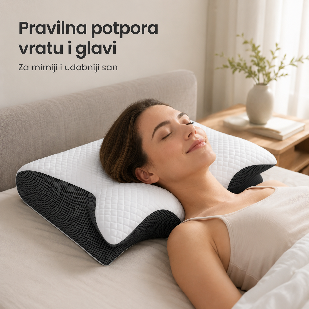 Pravilna potpora vratu i glavi - ortopedski jastuk