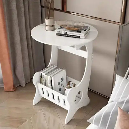 2 u 1 Mini Stočić sa Dodatkom za Odlaganje Časopisa