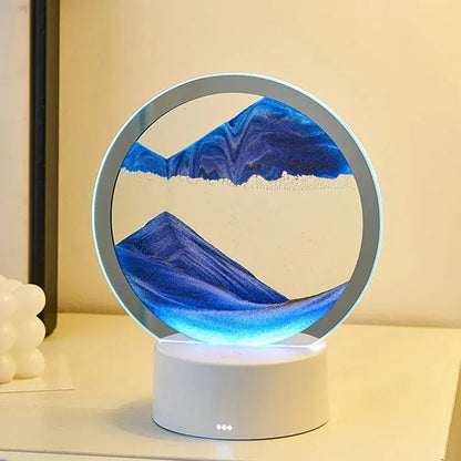 3D Peščana LED lampa