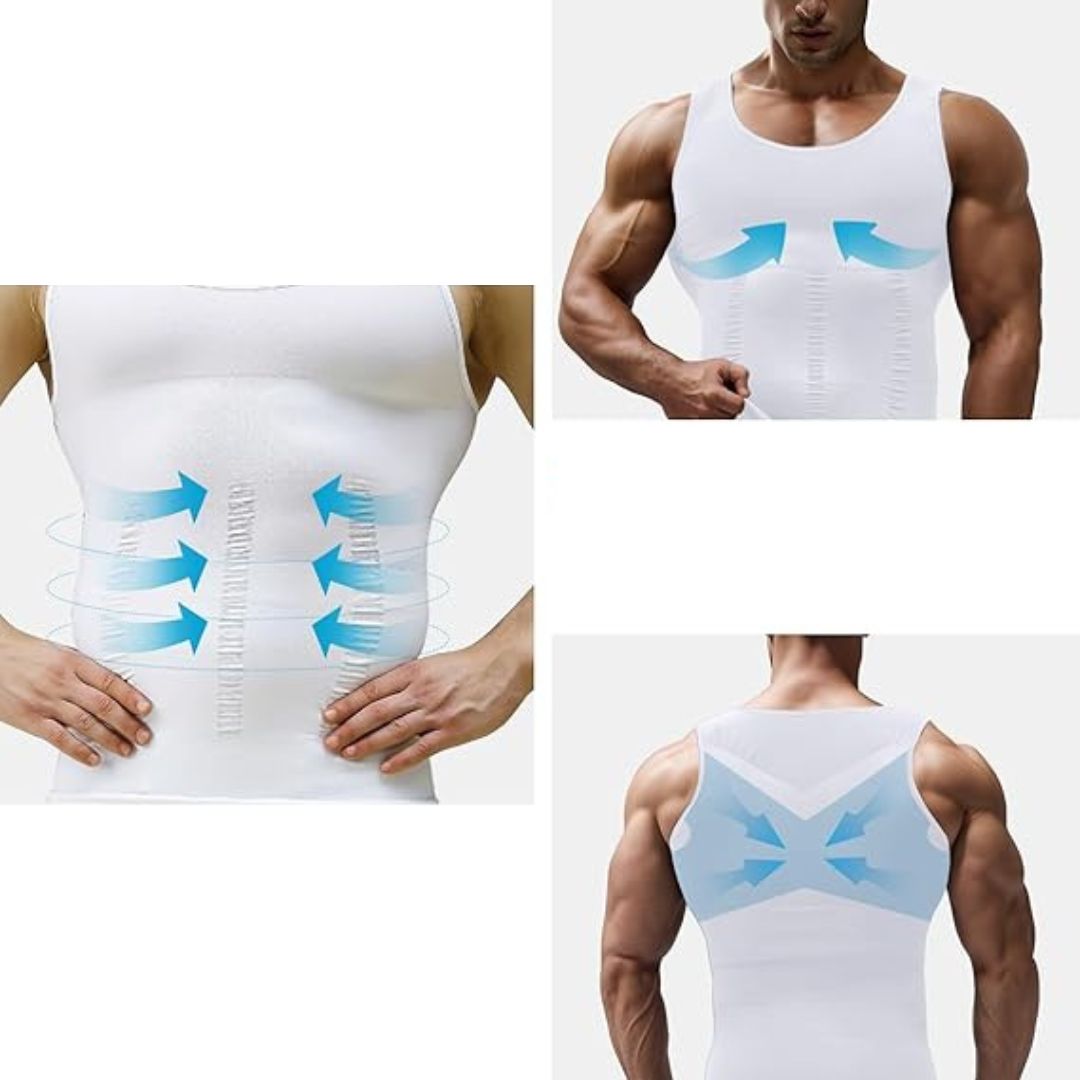 Slim n Lift – Super steznik/majica za muškarce 1+1 GRATIS