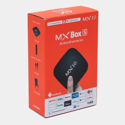 Android Smart TV box MX box S – 4K