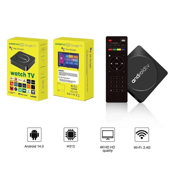 Android TV Box Smart TV Watch 14.0
