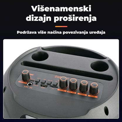 Bluetooth karaoke zvučnik sa RGB rasvetom