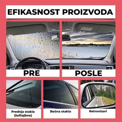 Četka za uklanjanje masnih naslaga sa vetrobrana (2 kom) – sa hidrofobnim efektom