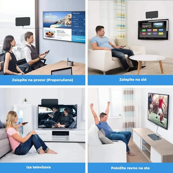 Digitalna sobna antena - bespaltni HD kanali