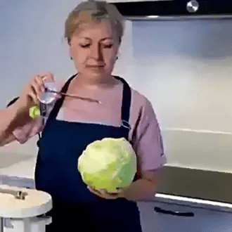 Efikasno seckanje kupusa