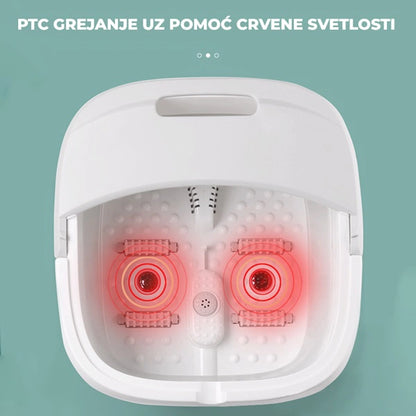 Hidromasažna sklopiva kadica za pedikir