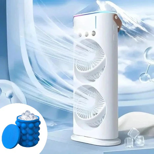 Klima ventilator 3u1 i Silikonska posuda za led