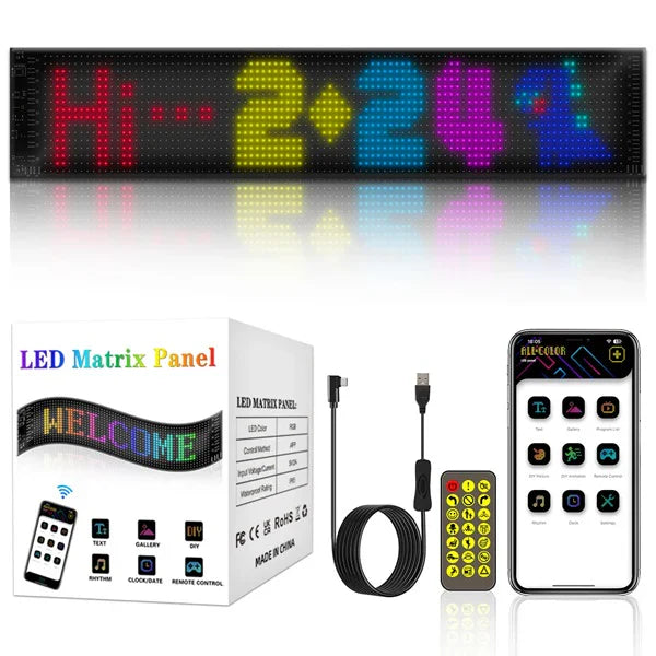 Led Matrix Panel Bluetooth