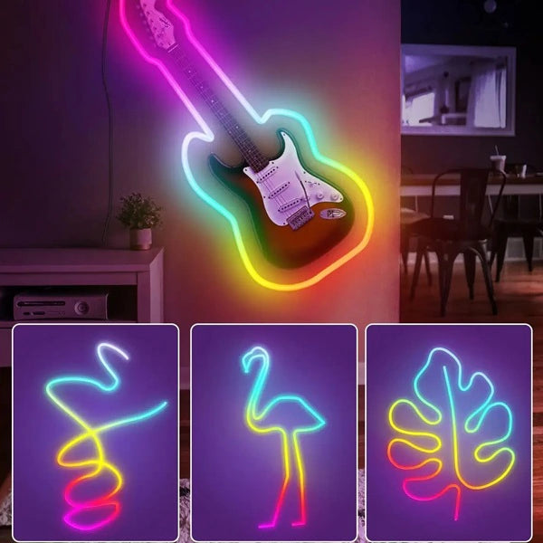 LED neon RGB traka dužine 5m