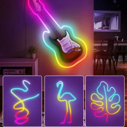 LED neon RGB traka dužine 5m