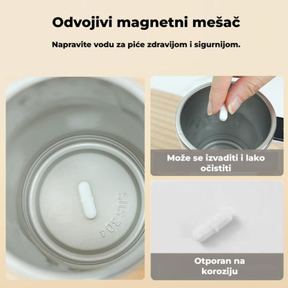 Magična šolja - Šejker na magnet sa LCD ekranom