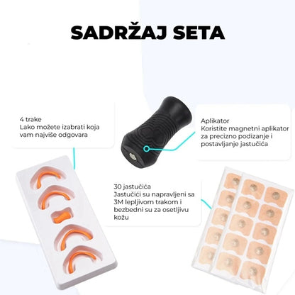 Magnetne trakice za lakše disanje (30 komada)