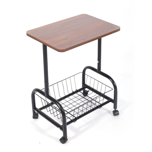 Metalni pokretni pomoćni stočić sa policom
