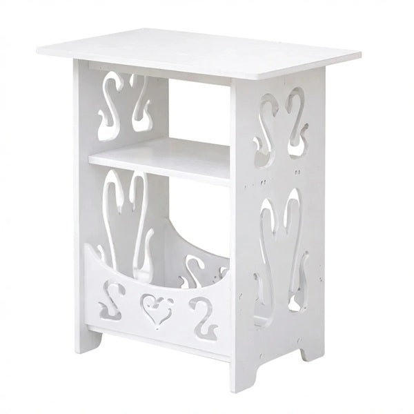 Noćni stočić sa labudima