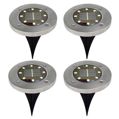 Podna LED solarna lampa za dvorište 4 kom.