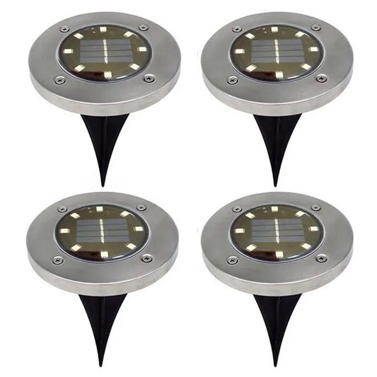 Podna LED solarna lampa za dvorište 4 kom.