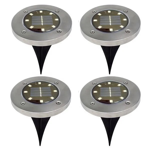 Podna LED solarna lampa za dvorište 4 kom.