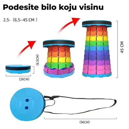 Sklopiva stolica na uvlačenje - FOLDYSEAT
