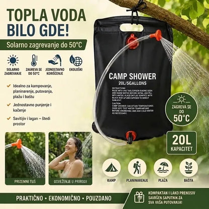 Solarni Kamp Tuš 20L