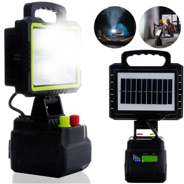 Solarni LED reflektor lampa 200W – belo i žuto svetlo