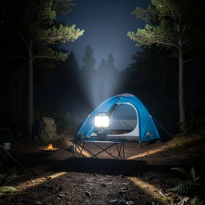 Solarni LED reflektor lampa 200W – belo i žuto svetlo