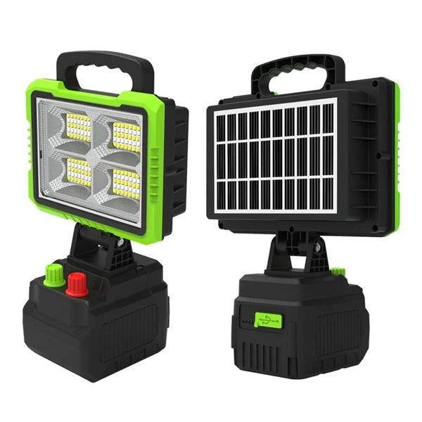 Solarni LED reflektor lampa 200W – belo i žuto svetlo