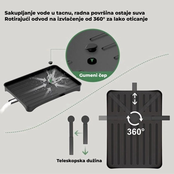 Stalak – cediljka za sudove
