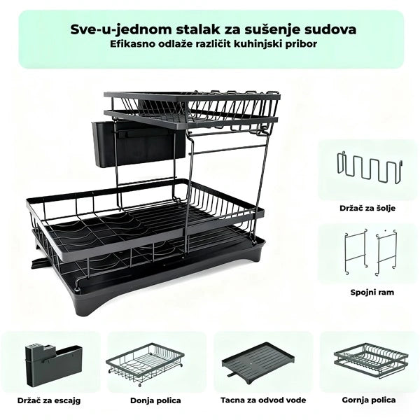 Stalak – cediljka za sudove