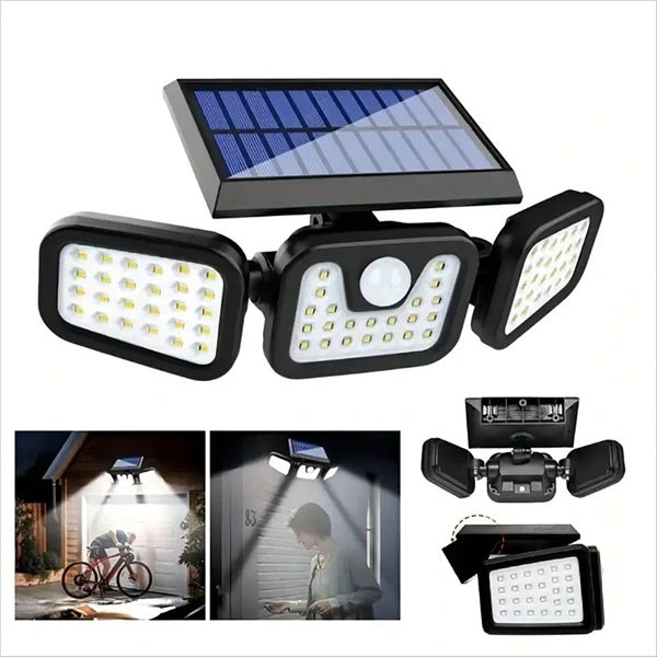 Trostrani solarni reflektor