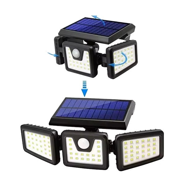 Trostrani solarni reflektor