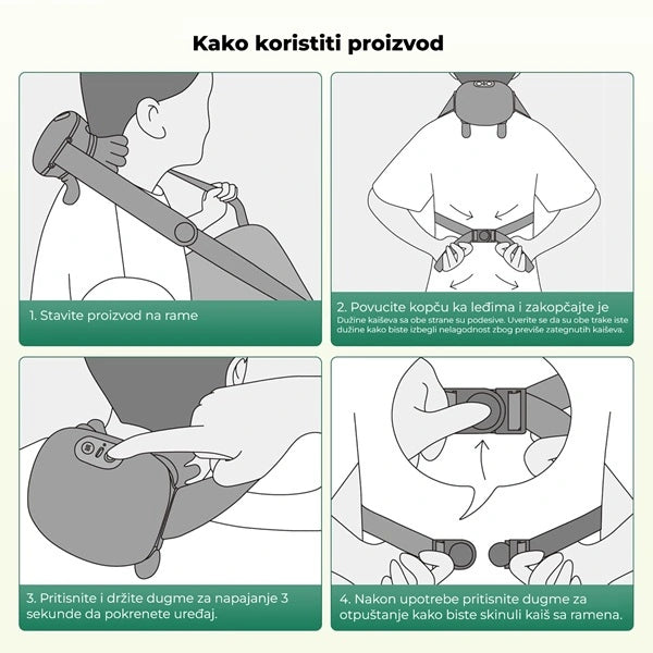 Ultra masažer za vrat i ramena