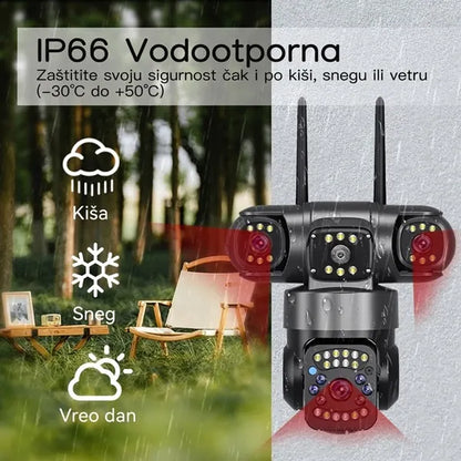 Wifi kamera sa tri sočiva