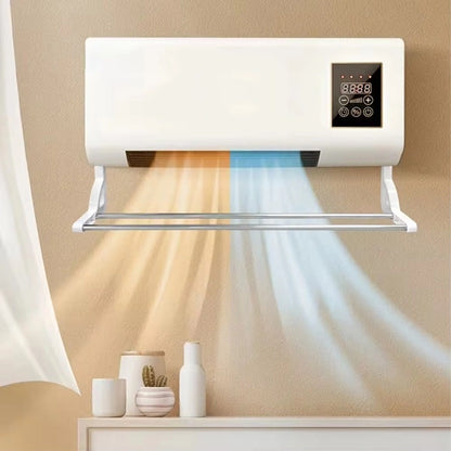 Zidna grejalica 2u1 - Grejni uređaj šipkama za sušenje garderobe - greje do 35m²