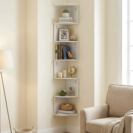 Zidna ugaona polica za dnevnu sobu