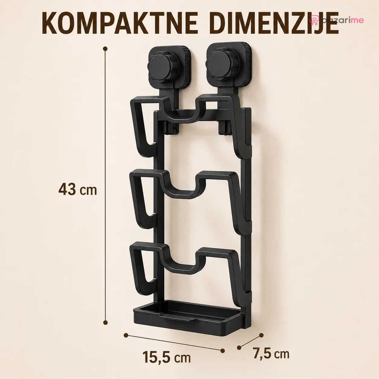 Zidni organizator za poklopce i daske | Pazarime